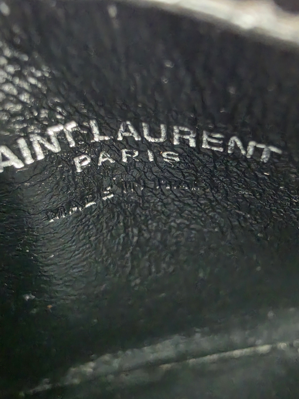 Yves Saint Laurent Black Leather Card Holder Pouch. Authentic.!!! - Picture 8 of 16